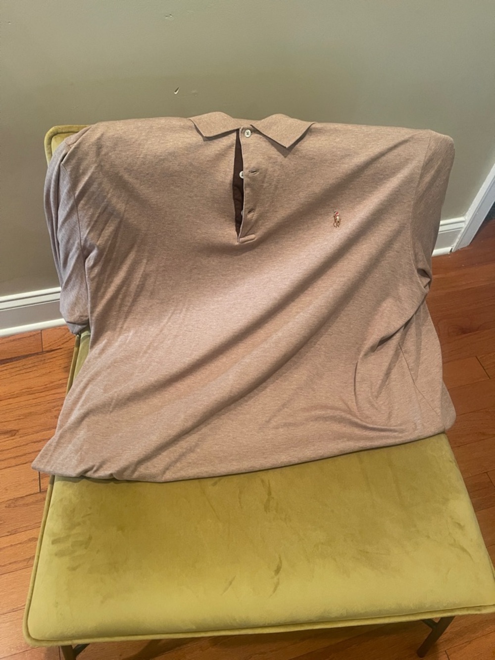 Polo by Ralph Lauren Men's Polo Shirt - Taupe Beige